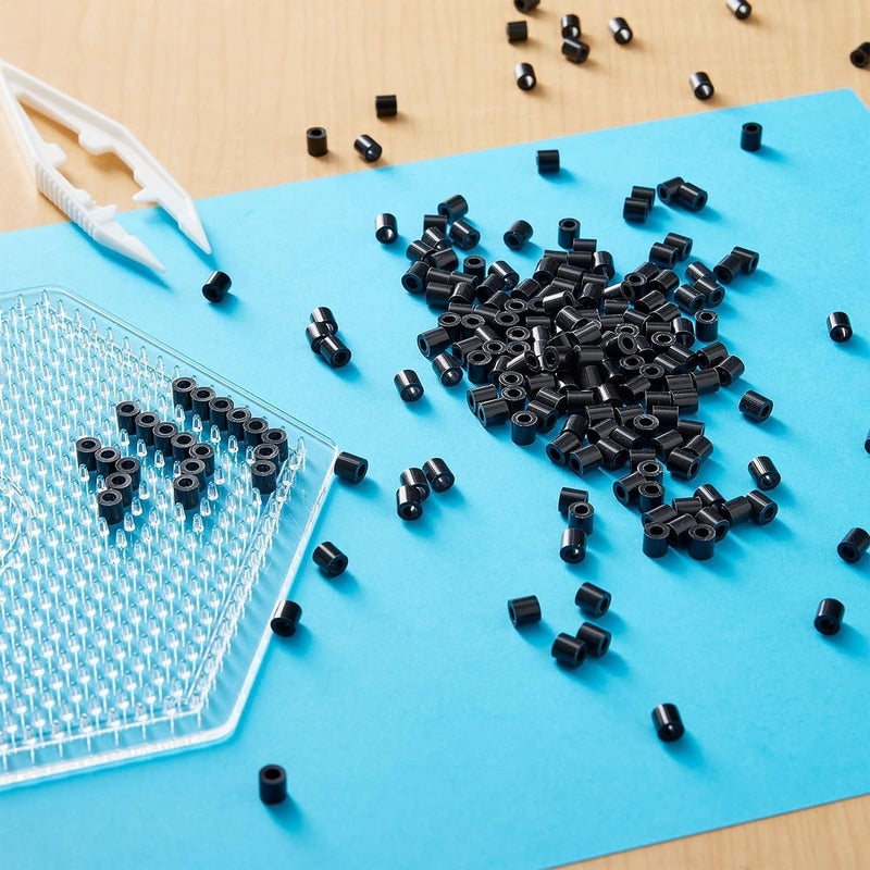 TCTHBC Fuse Beads 2000 Pieces 5mm Black Melty Iron Beads Compatible with Perler and Hama - Image 4